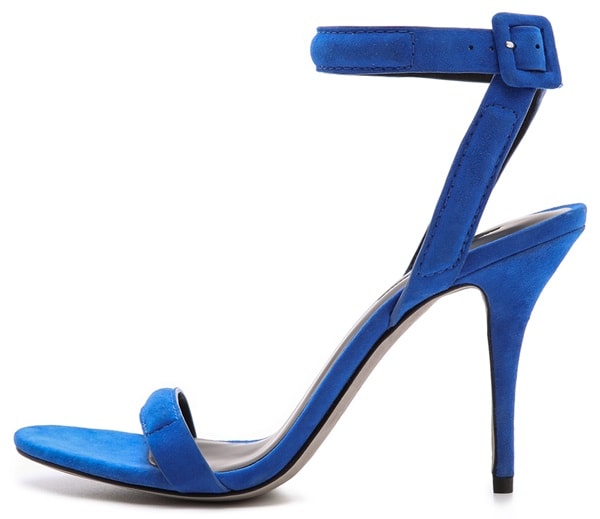 Alexander Wang “Antonia” Ankle-Strap Sandals in Royal