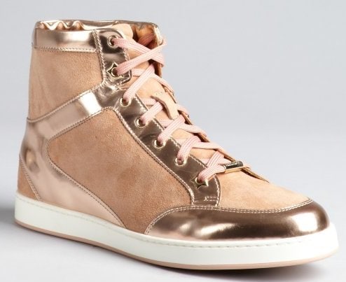 Jimmy Choo Tokyo Hi-Top Sneakers