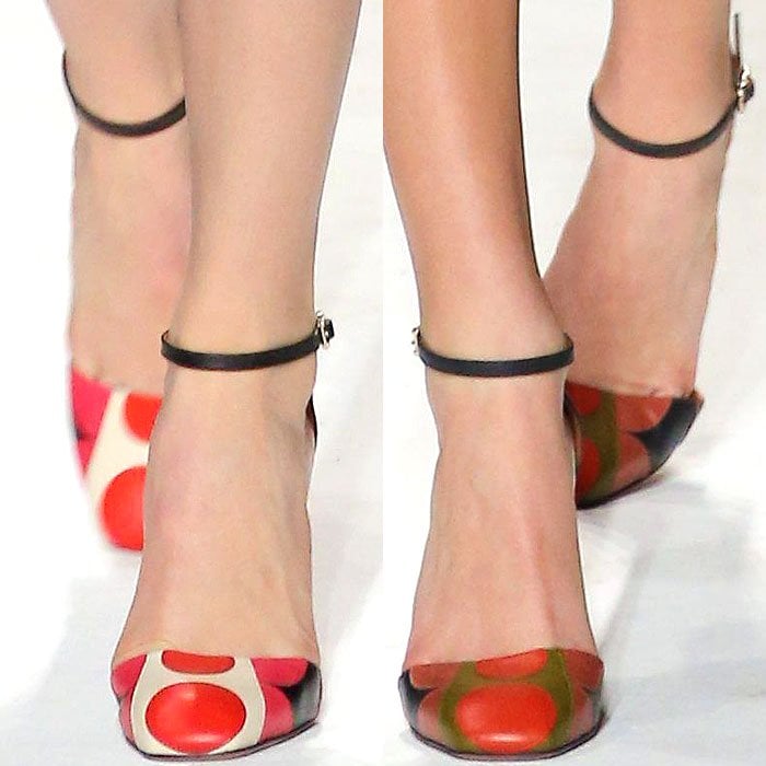 Valentino fall 2014 shoes presented during Paris Fashion Week Womenswear Fall/Winter 2014–2015