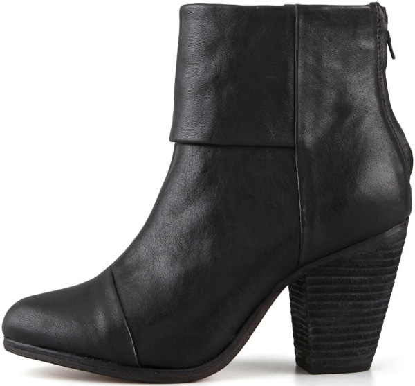 Rag Bone Classic "Newbury" Boots in Black Leather