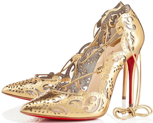 Christian Louboutin Impera Gold