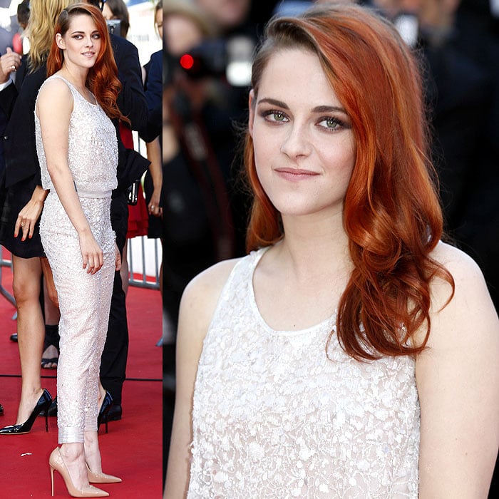 Kristen Stewart at the Clouds of Sils Maria premiere held during the 67th Annual Cannes Film Festival in Cannes, France, on May 23, 2014