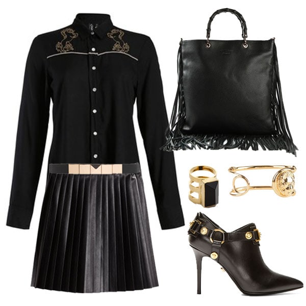 We can't really do a Western outfit without leather, agree?