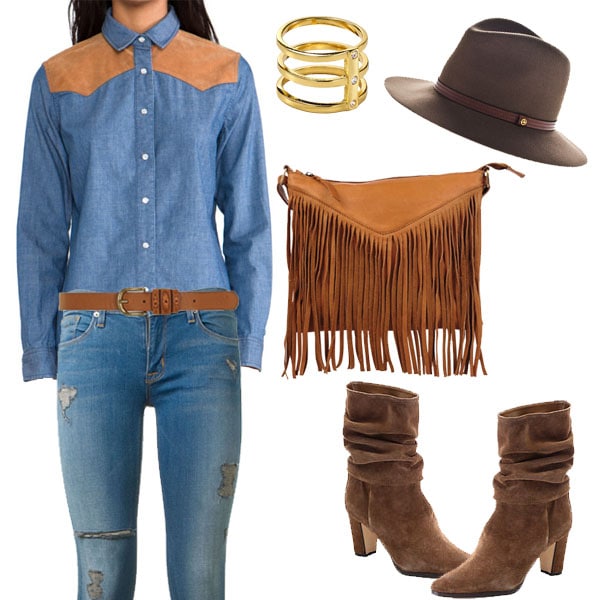 Nothing says yeehaw more than denim
