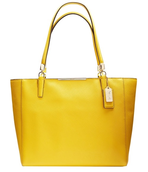 Coach "Madison" Saffiano Tote
