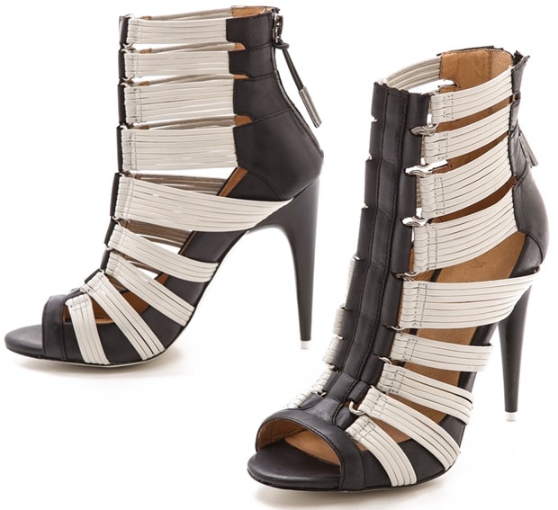 L.A.M.B. Deon Cutout Booties
