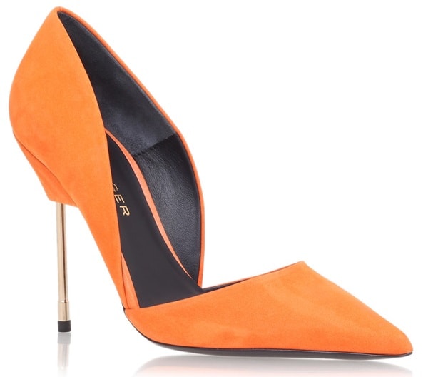 Kurt Geiger "Bond" Pumps in Orange