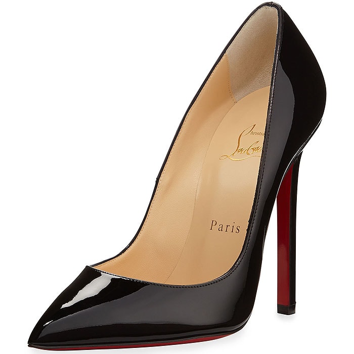 Christian Louboutin patent Pigalle pumps
