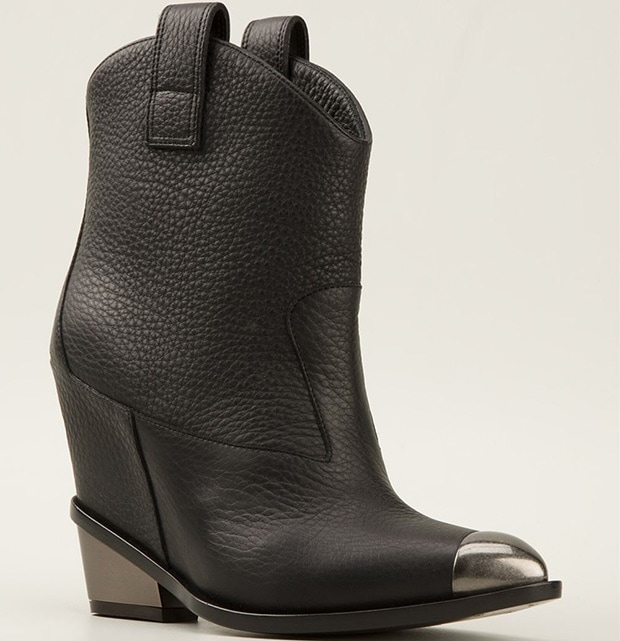 Giuseppe Zanotti Contrast Toe-Cap Boots