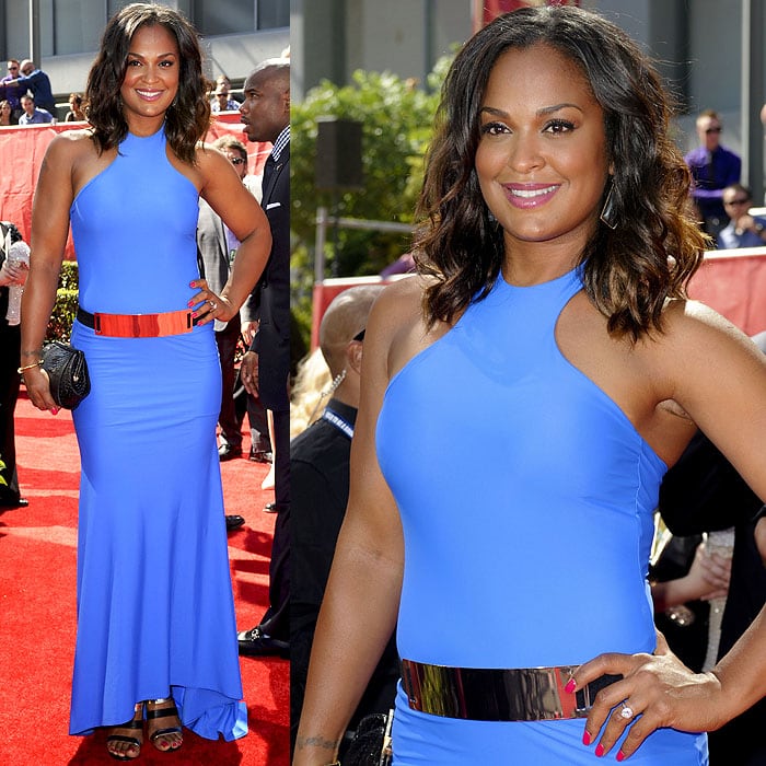 Laila Ali attended the 2014 ESPY Awards held at Nokia Theatre L.A. Live in Los Angeles on July 16, 2014