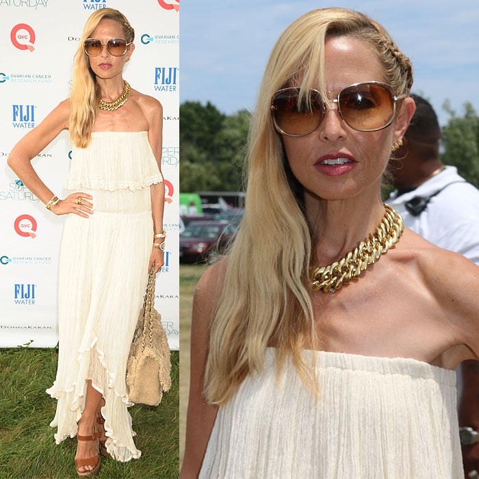 Rachel Zoe at the Ovarian Cancer Research Fund's 17th Annual Super Saturday hosted by Kelly Ripa and Donna Karan held in Water Mill, New York, on July 26, 2014
