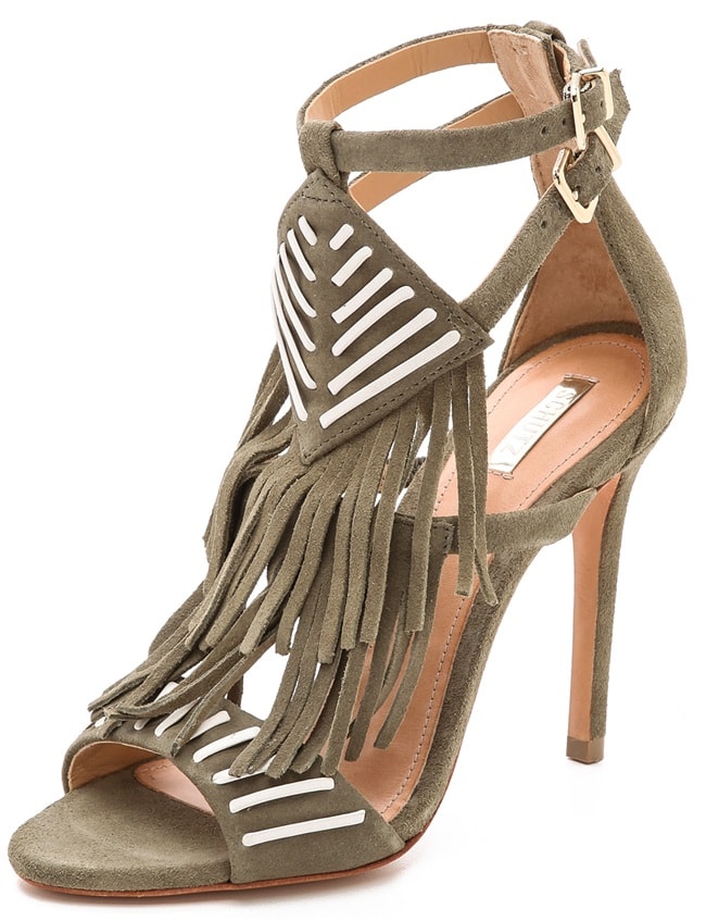 schutz fiza fringe sandals