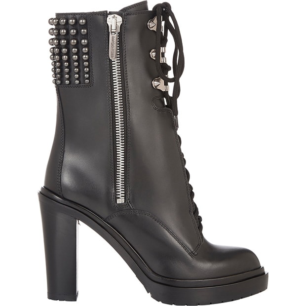 Sergio Rossi Rockstar Leather Booties