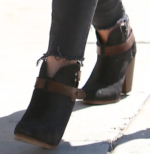 Hilary Duff's Rag Bone "Harrow" boots