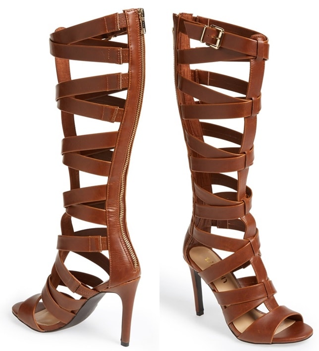 Tildon Knee-High Gladiator Sandals