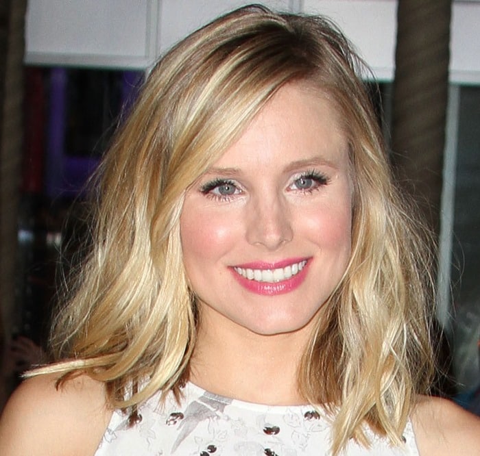 Kristen Bell attended the premiere of husband Dax Shepard's latest film, 'This Is Where I Leave You'