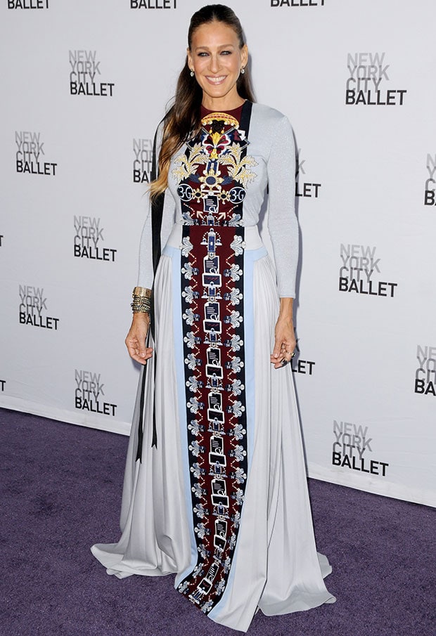 Sarah Jessica Parker at the New York City Ballet 2014 Fall Gala held at the David H. Koch Theater at Lincoln Center in New York City on September 23, 2014