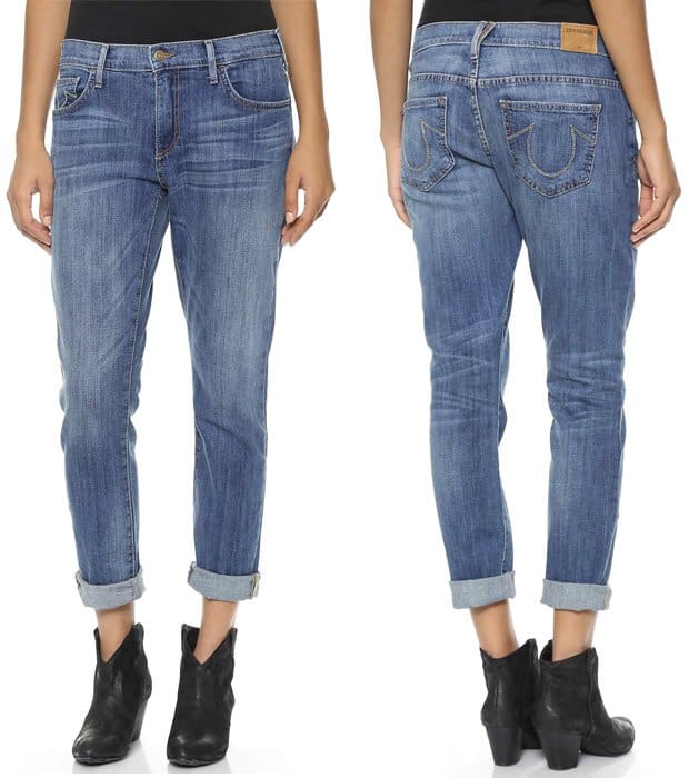 True Religion Audrey Slim Boyfriend Jeans