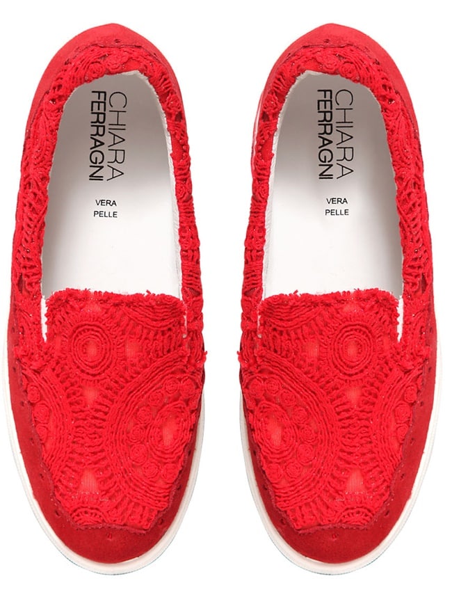 Chiara Ferragni Macrame Lace Sneakers