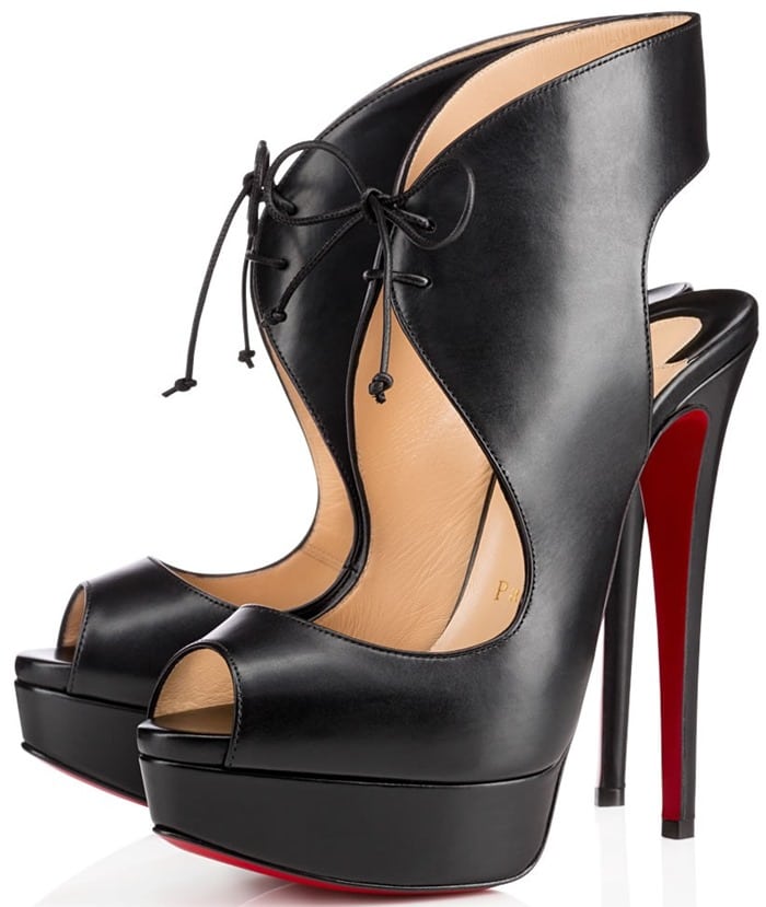 Christian Louboutin "Allegra" Sandals in Black