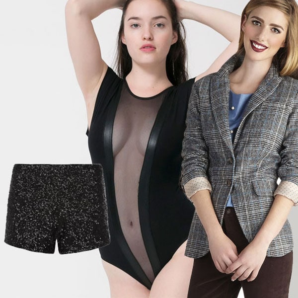 Mesh bodysuit outfit
