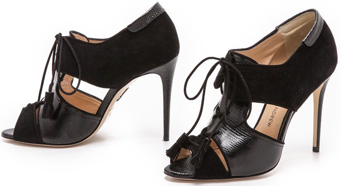 Paul Andrew Suffolk Heels Black