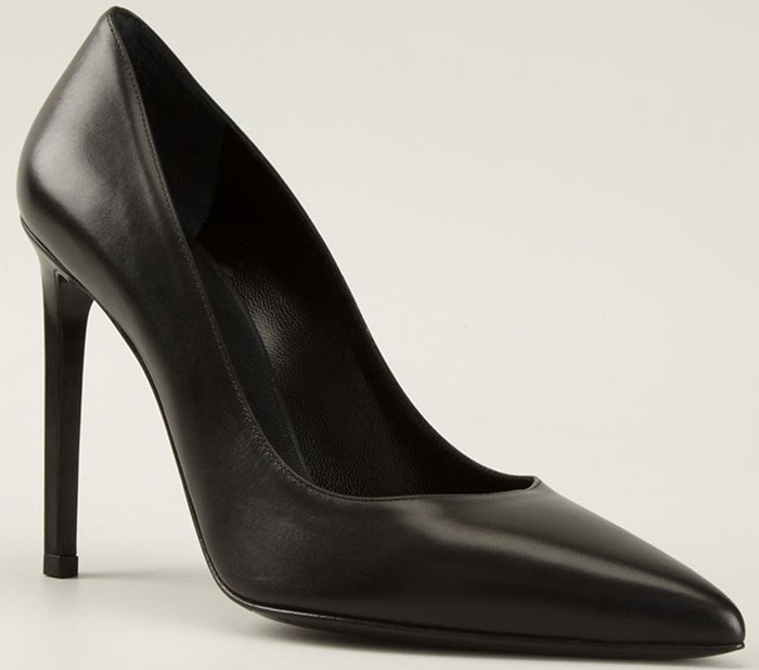 Saint Laurent Black Paris Pumps