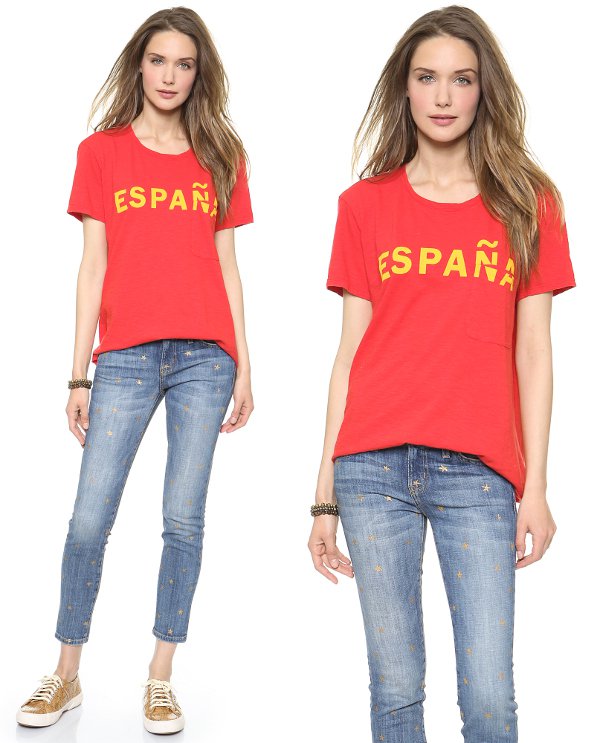 Textile Elizabeth and James España Bowery Tee