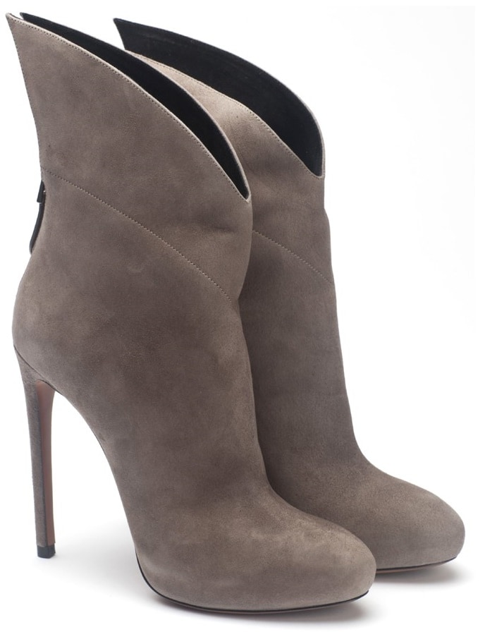 Alaïa wing tip boots