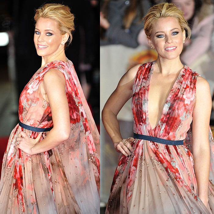 Elizabeth Banks took our breath away in a magnificent Elie Saab Fall 2014 Couture gown