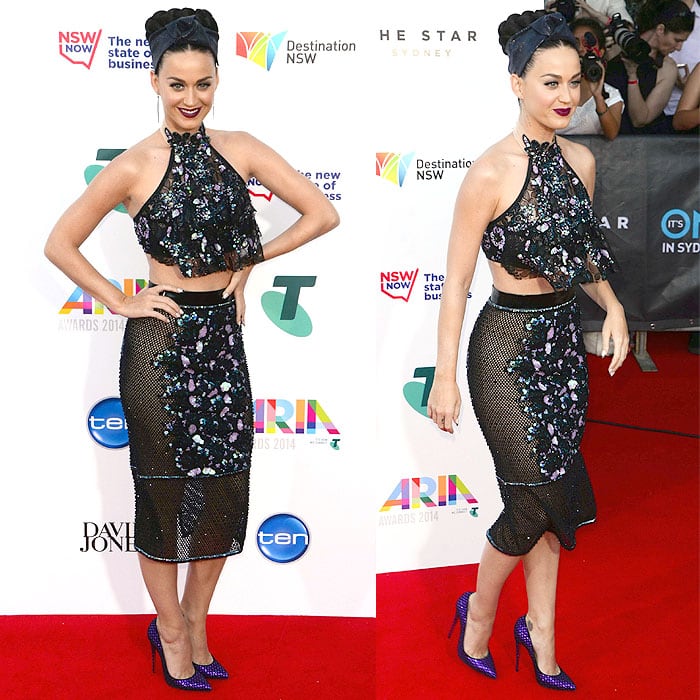 Katy Perry at the 2014 ARIA Awards held at The Star Sydney Casino Hotel in Sydney, Australia, on November 26, 2014