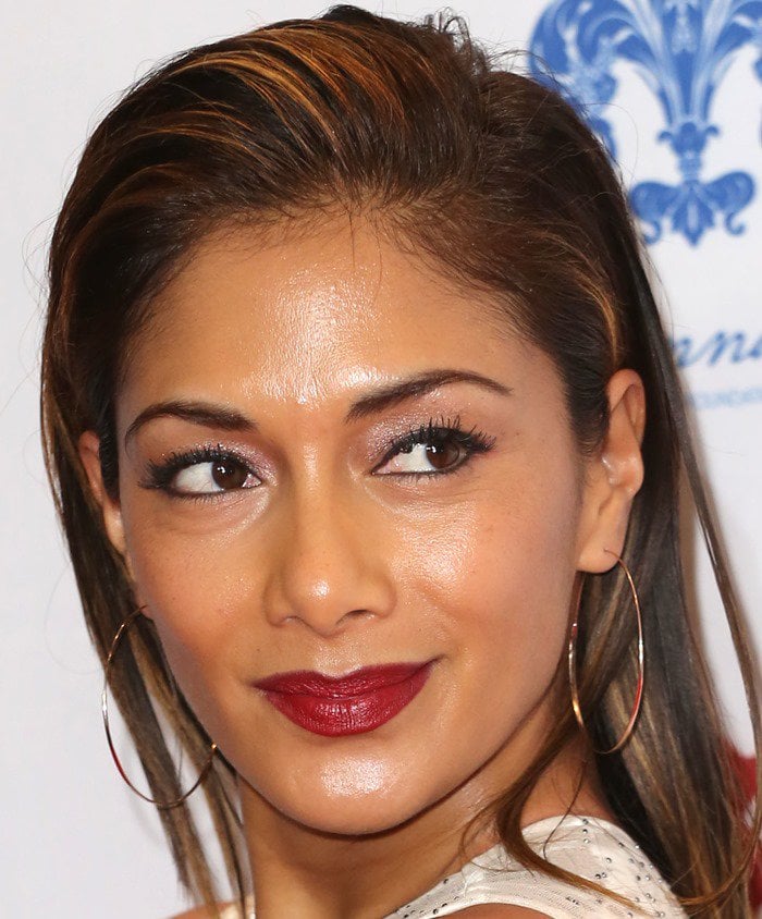 Nicole Scherzinger at the 2014 Global Gift Gala at the Four Seasons Hotel in London, England, on November 17, 2014