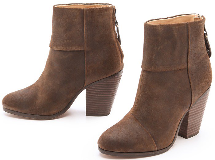 Rag Bone Brown Classic Newbury Booties