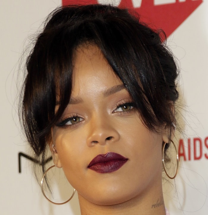 Rihanna at MAC Cosmetics MAC AIDS Fund’s premiere of 'It’s Not Over'