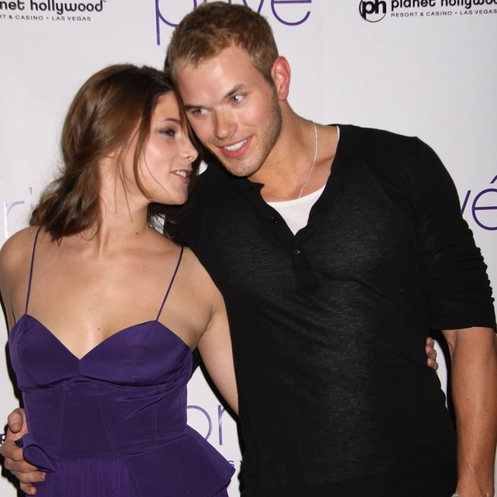Co-stars Kellan Lutz and Ashley Greene depict the close-knit relationship of adopted siblings Emmett and Alice Cullen in The Twilight Saga