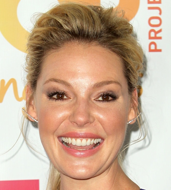 Katherine Heigl shows off her Graziella Gems ear cuff