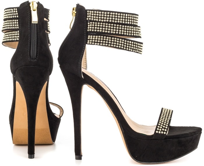 Mena Micro-Stud-Detailed Heels