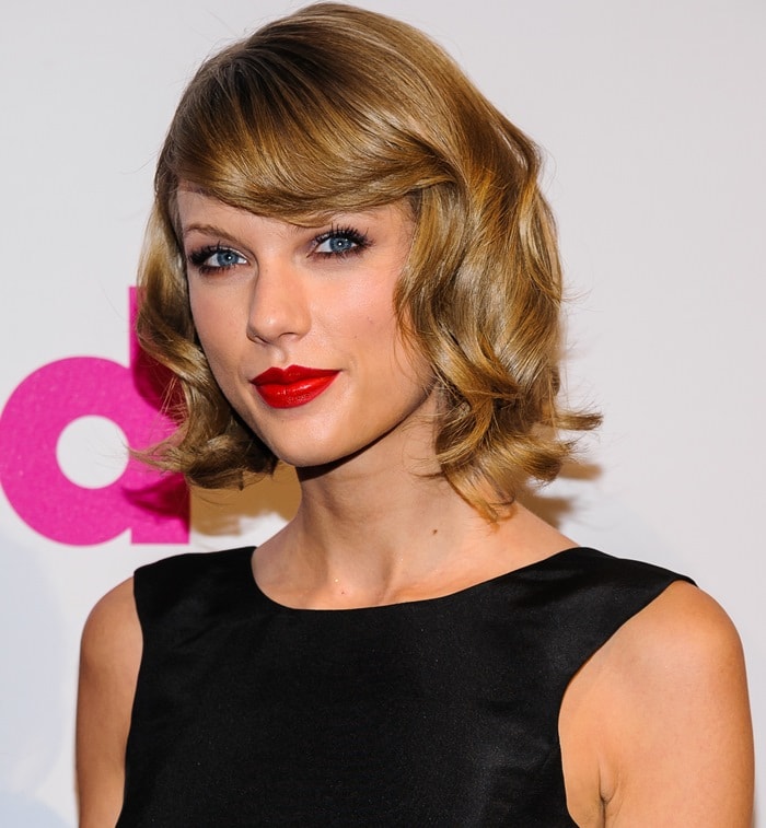 Taylor Swift at the 2014 Billboard Women in Music Luncheon held at Cipriani Wall Street in New York City on December 12, 2014