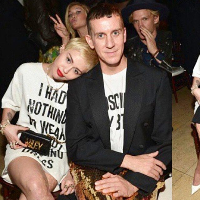 Miley Cyrus' Instagram post of her and designer Jeremy Scott at The Daily Front Row Fashion Los Angeles Awards Show-- posted on January 23, 2015
