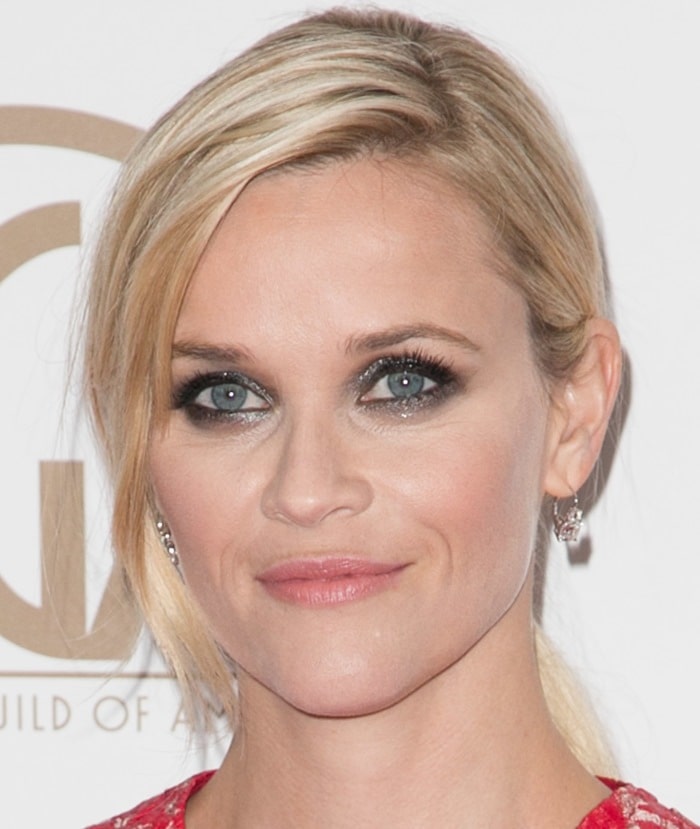 Reese Witherspoon at the 2015 Producers Guild Of America Awards held at the Hyatt Regency Century Plaza in Los Angeles on January 25, 2015