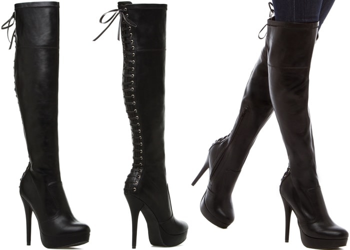 Sangey Towering Platform Stiletto Boots
