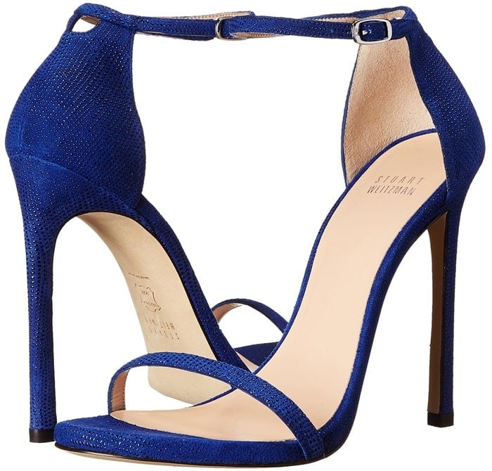 Stuart Weitzman Bridal Evening Collection Nudist Blue