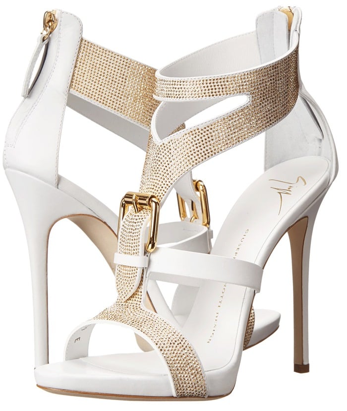 White Giuseppe Zanotti Sandals