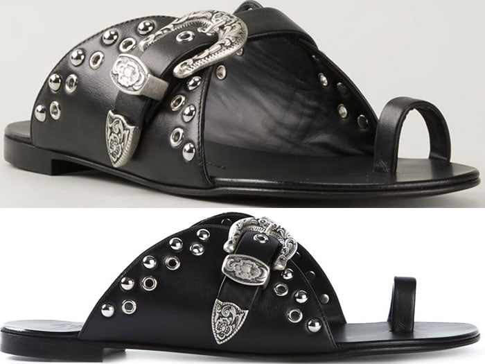 Giuseppe Zanotti Eyelet-Detail Sandals