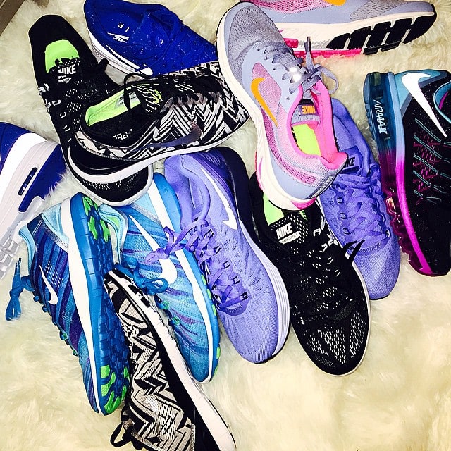 Khloé Kardashian's Instagram post of her Nike sneakers -- posted on January 24, 2015