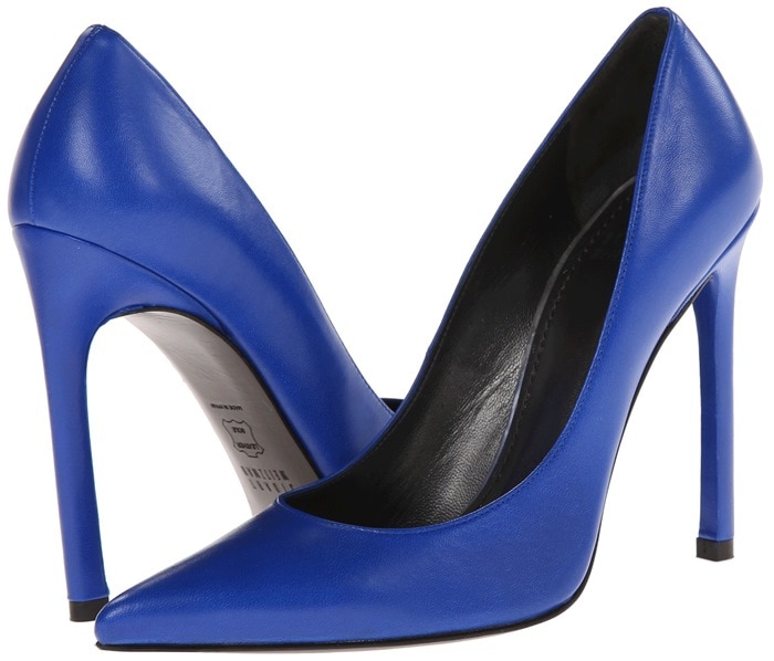 Stuart Weitzman Queen Blue Pumps