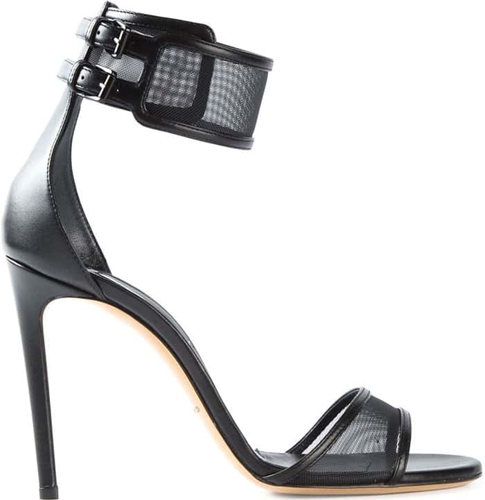 Casadei Mesh-Strap Sandals