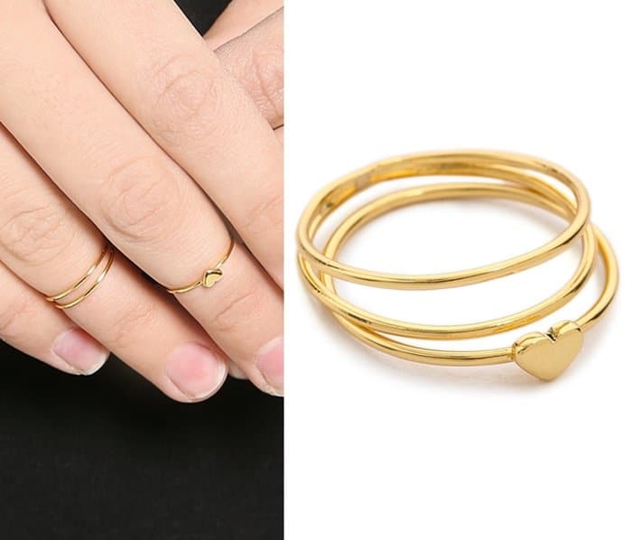 Gorjana Carina Midi Ring Set