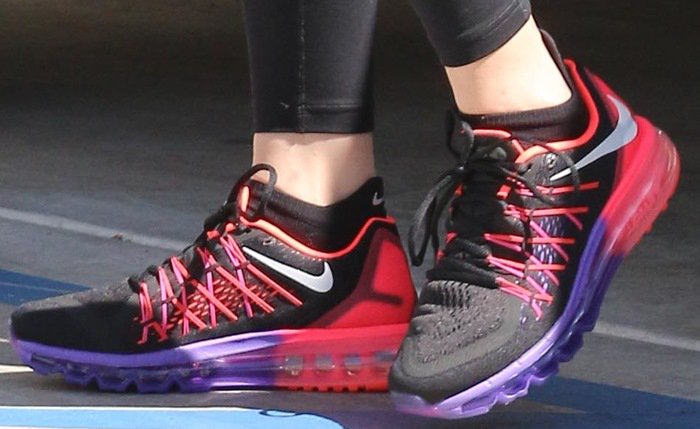 Khloé Kardashian's Air Max 2015 running sneakers from Nike