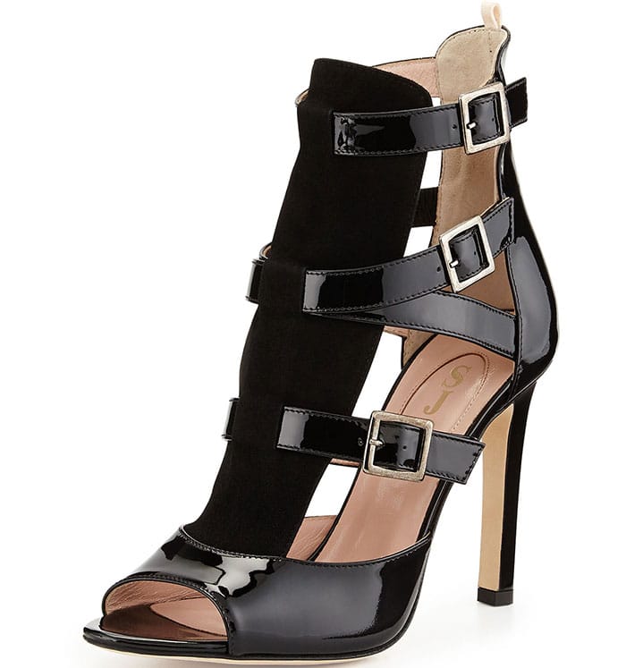 SJP by Sarah Jessica Parker Gina Strappy Patent Sandals
